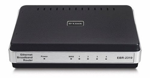 D-Link 4-Port Ethernet Broadband Router- EBR-2310