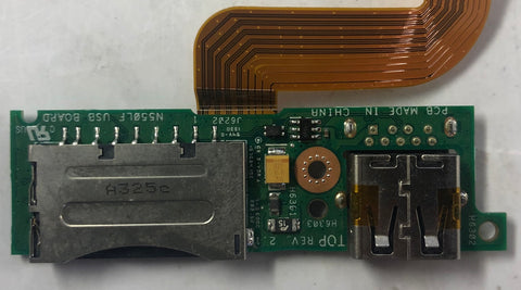 Asus N550LF Laptop 60NB0230-I01040 USB/ SD Card Reader Board- 69N0Q2B10D00