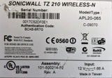 Sonicwall TZ 210 Network Security Appliance