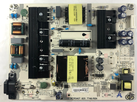 Hisense 55R6000E 4K LED TV RSAG7.820.7748/ROH Power Supply Board- 222172