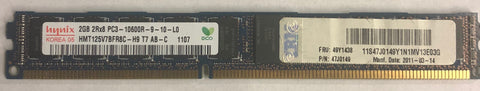 IBM BladeCenter HS22 Server HMT125V7BFR8C-H9 2GB RAM Memory- 49Y1438- 5 pack