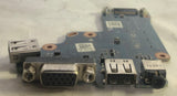 Dell Latitude E6520 Laptop LS-6561P Audio USB VGA Board- V7001