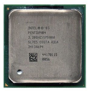 Intel Pentium 4 3.2 GHz Desktop CPU Processor- SL7E5