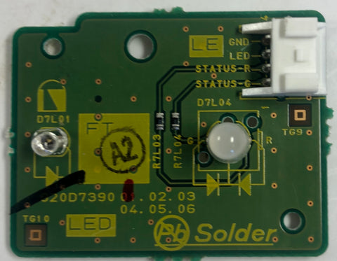 Mitsubishi LT-46133 LCD TV LED Sensor Board- 920D7390