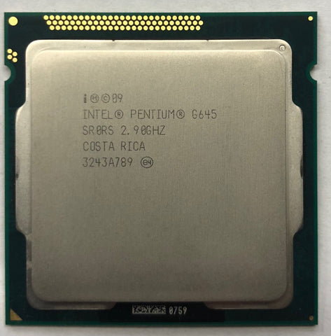 Intel Pentium G645 Desktop CPU Processor- SR0RS
