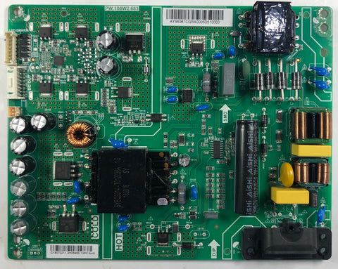 Vizio D50F-G9 4K LED TV PW.108W2.683 Power Supply Board- G18070211