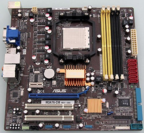 Asus Desktop Motherboard- M3A76-CM