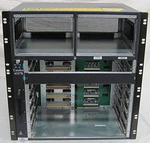 Cisco Catalyst WS-C4507R 7-Slot Empty Chassis w/ Rack Mounts