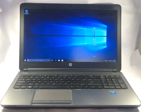 HP ProBook 650 G1 Laptop- 160GB HDD, 4GB RAM, Intel i5-4200M CPU, Windows 10 Pro