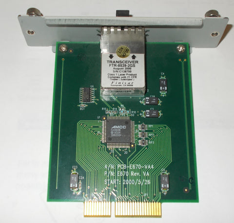 1000Base-SX Gigabit Ethernet Module- FTR-8539-2GS