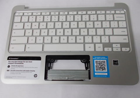 HP Chromebook WD-7 Laptop Palmrest & Keyboard W/ Cable- EAY06003020