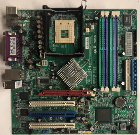 Micro-Star MS-6743 Desktop Micro ATX Motherboard