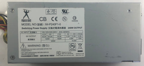 PowerMan IW-P240F1-0 240W Desktop Switching Power Supply- 1DWP240F1000N0