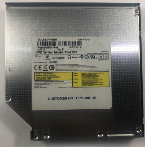 Fujitsu LifeBook TH700 Laptop TS-L633 DVD Writer- CP501551-01