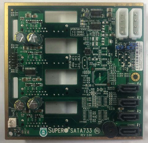 Supermicro Server SATA733 4-Slot SATA HDD Backplane Board