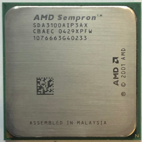AMD Sempron 3100+ Desktop CPU Processor- SDA3100AIP3AX