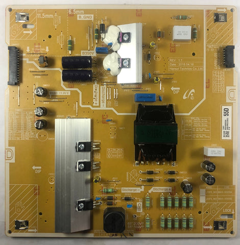Samsung QN55LS03RAFXZA 4K QLED TV L55F6_NHS Power Supply Board- BN44-00959A
