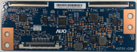 Vizio D43F-F2 LED TV T430HVN01.A T-Con Board- UT-5543T01C18