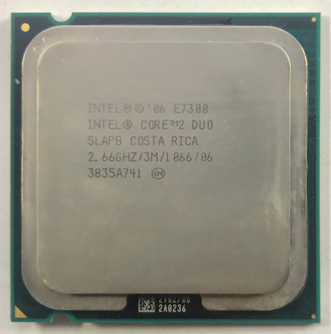 Intel Core 2 Duo E7300 Desktop CPU Processor- SLAPB