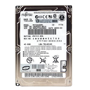 Fujitsu MHT2040BH 40GB SATA Hard Drive- CP170822-01