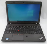 Lenovo ThinkPad E560 Laptop- 256GB SSD, 8GB Ram, Intel i5 CPU, Windows 10 Pro