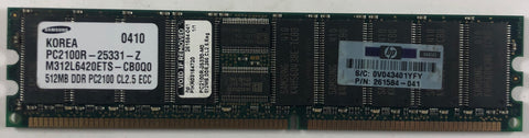 Samsung M312L6420ETS-CB0Q0 512MB DDR Server RAM Memory