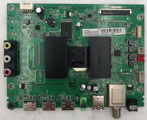 TCL 32S3700 LED HDTV 40-UX38NA-MAG2HG Main Board- 08-UX38002-MA200AA