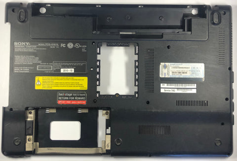 Sony Vaio PCG-61611M Laptop 46NE7BAN000 Bottom Case Enclosure- 4-195-705