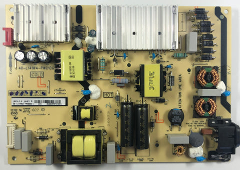 TCL 65S4 4K LED TV 40-L141W4-PWC1CG Power Supply Board- 08-L171WD2-PW200AA
