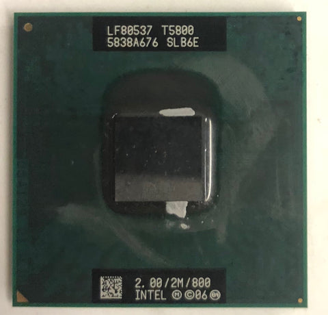 Intel Core 2 Duo T5800 Laptop CPU Processor- SLB6E