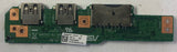 Asus VivoBook Q301L Laptop 60NB02Y0-IO1010 Dual USB/Card Reader Board- 33EXAIB0000