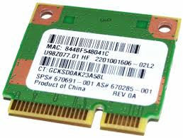 HP Envy M6-1125DX Laptop Ralink RT5930 WiFi Card- 691415-001