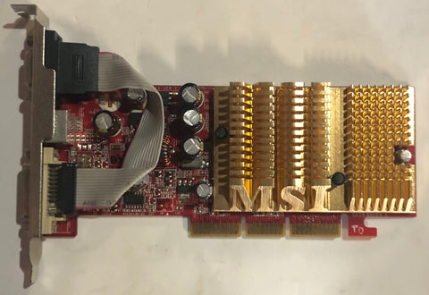 MSI GeForce 6200 128MB AGP Graphics Card- NX6200AX-TD128LF