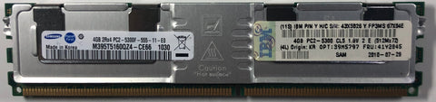 Samsung M395T5160QZ4-CE66 4GB DDR2 Server RAM Memory