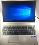 HP EliteBook 8570p Laptop- 320GB HDD, 4GB RAM, Intel i5 CPU, Windows 10 Pro