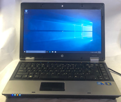 HP ProBook 6450b Laptop- 320GB HDD, 4GB RAM, Intel i3-370M CPU, Windows 10 Pro