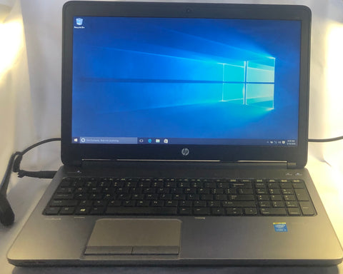 HP ProBook 650 G1 Laptop- 320GB HDD, 4GB RAM, Intel i5-4200M CPU, Windows 10 Pro
