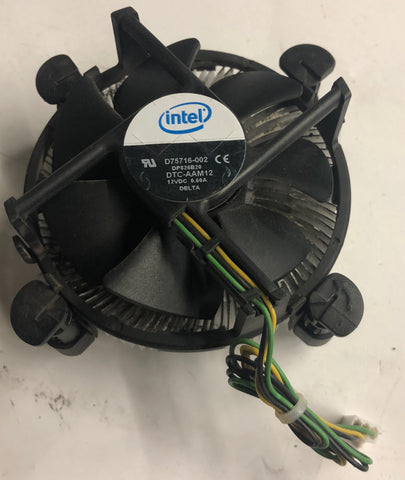 Intel DTC-AAM12 Desktop Cooling Fan & Heatsink Assembly- D75716-002