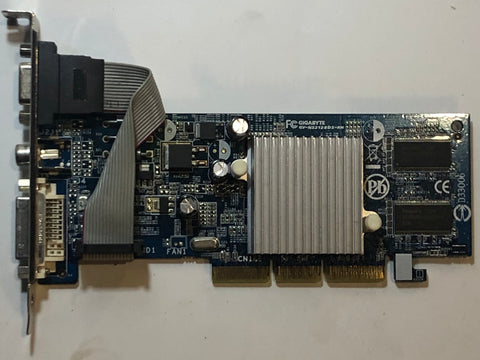 Gigabyte GeForce FX 5200 128MB AGP Graphics Card- GV-N52128DS-RH