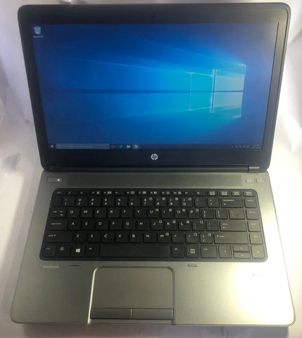 HP ProBook 645 G1 Laptop- 120GB SSD, 4GB RAM, AMD A4-5150M CPU, Windows 10 Pro