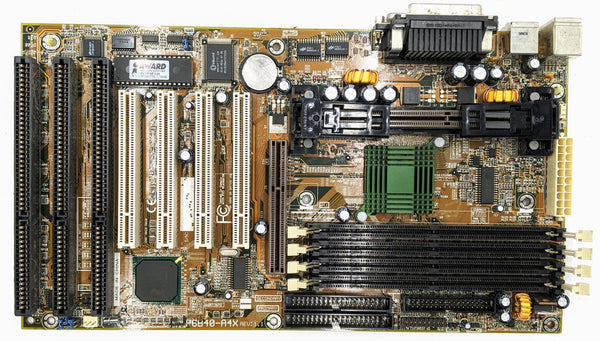 TEKRAM P6B40D-A5 曲がろ デュアルslot1 CPU メモリ ビデオ