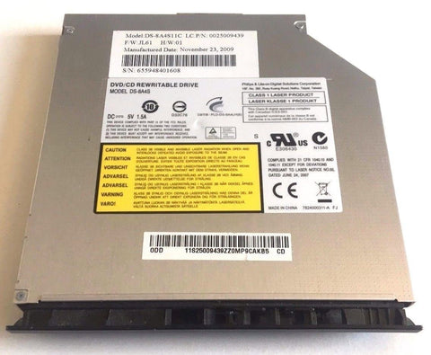 Lenovo G560 DS-8A4S Laptop DVD/CD Rewritable Drive- 0025009439