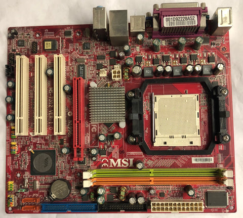 MSI MS-7312 Desktop Micro-ATX Motherboard- KVMM-V
