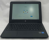 HP Chromebook 11 G6 EE- 16GB eMMC, 4GB RAM, Intel Celeron N3350 CPU, ChromeOS