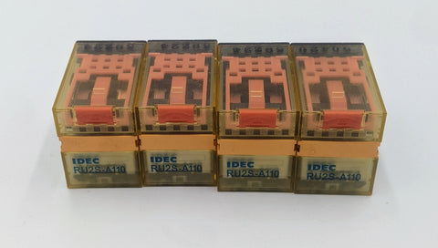 IDEC RU2S-A110 Power Relay (Lot of 4)