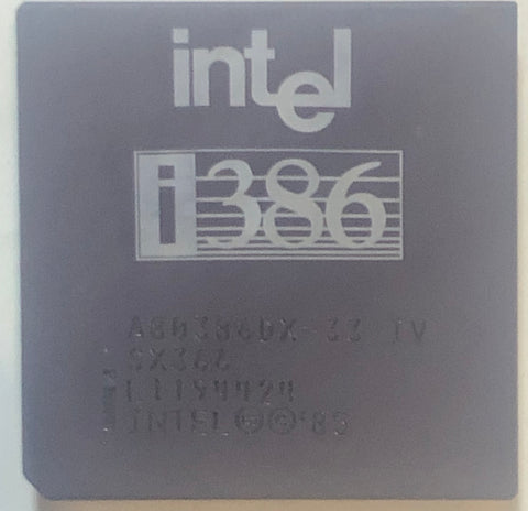 Intel 33 MHz Desktop CPU Processor- SX366