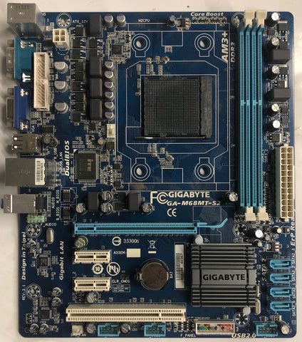 Gigabyte GA-M68MT-S2P Desktop Micro ATX Motherboard