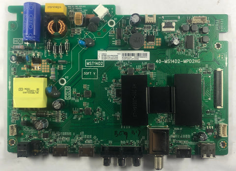 TCL 32S321 Roku LED TV 40-MS14D2-MPD2HG Main Board- 08-MST1414-MA200AA