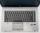 HP EliteBook 8470p Laptop- 128GB SSD, 4GB RAM, Intel i5 CPU, Windows 10 Pro