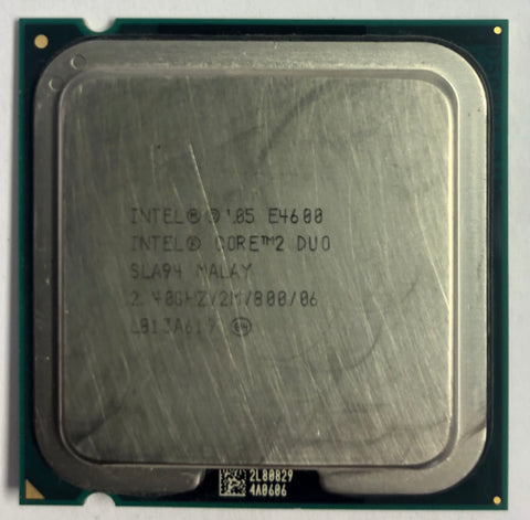 Intel Core 2 Duo E4600 Desktop CPU Processor- SLA94